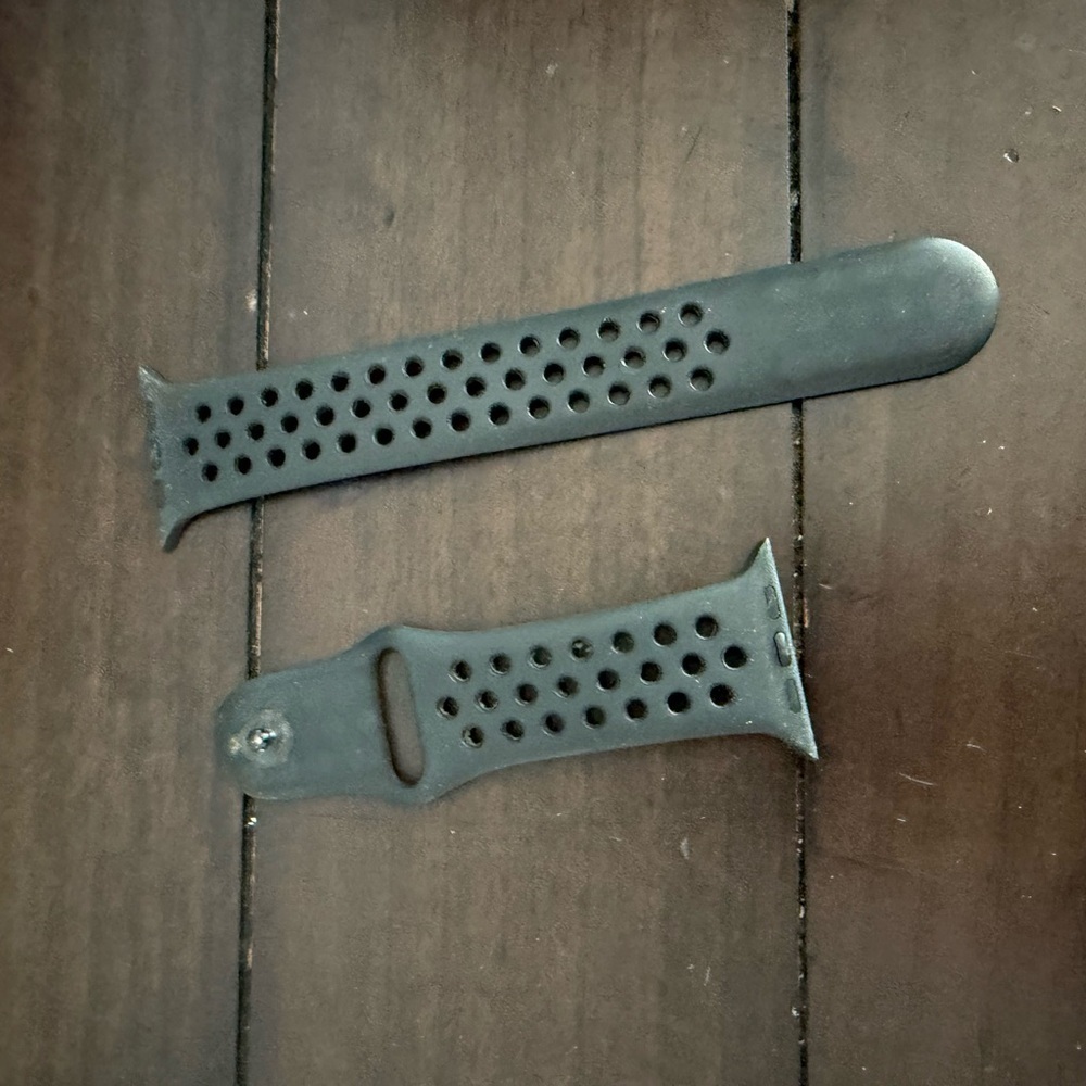 Apple Nike Black Sport Watch Band